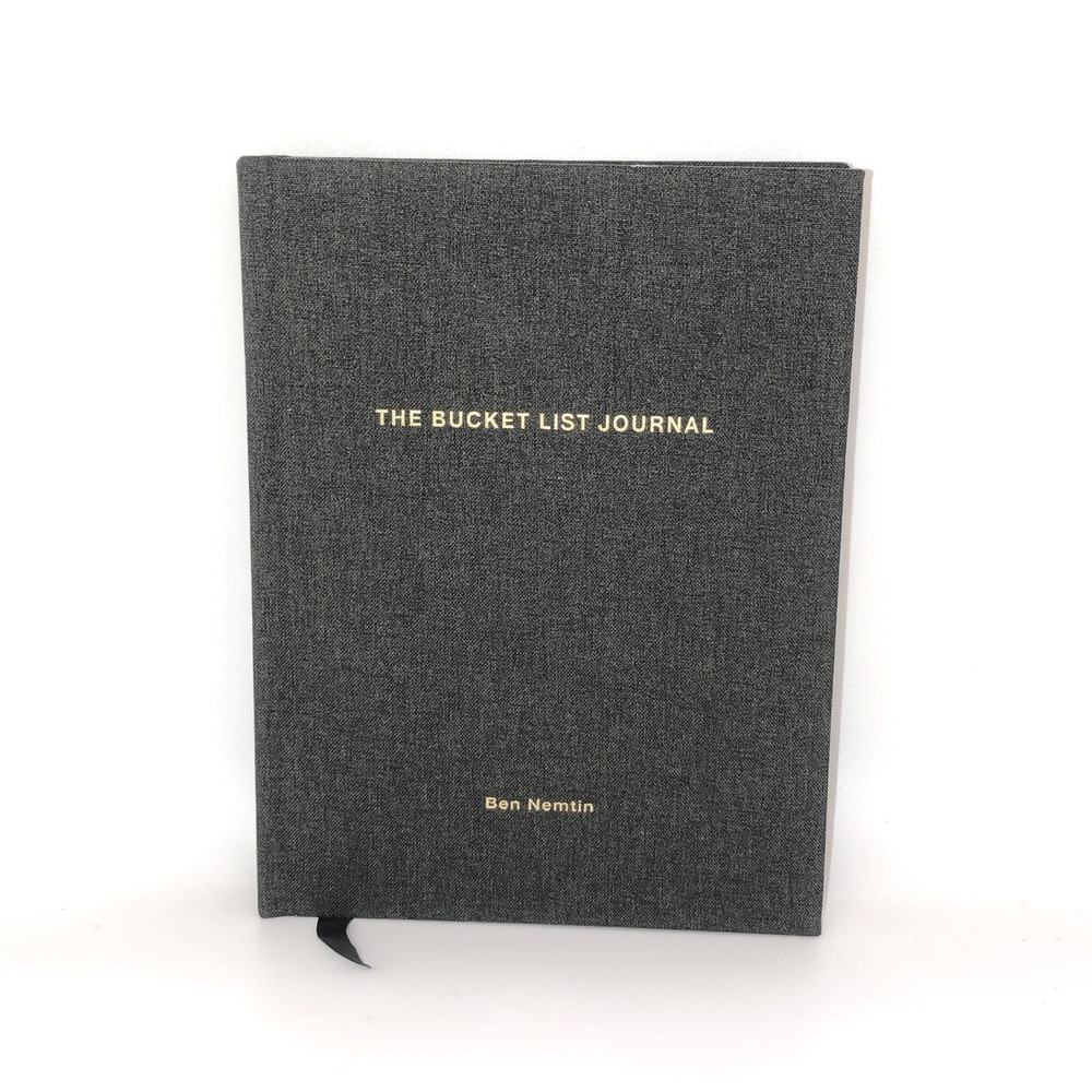 The Bucket List Journal By Ben Nemtim  NEW READ!! 2022 Impossible Is Possible